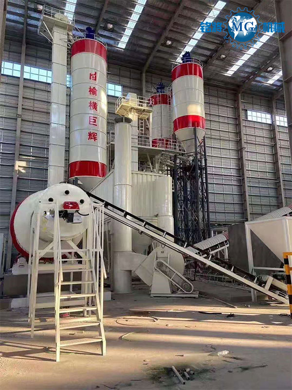 機器一響黃金萬兩！恭喜陜西榆林榆橫巨輝建材有限公司試機成功?。?！