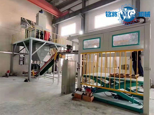 江蘇張家港輕質(zhì)石膏砂漿自動(dòng)化生產(chǎn)線安裝收尾！馬上準(zhǔn)備試機(jī)啦！