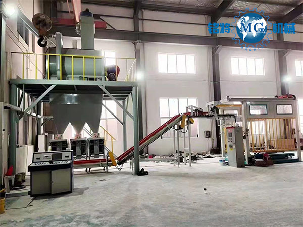 江蘇張家港輕質(zhì)石膏砂漿自動(dòng)化生產(chǎn)線(xiàn)安裝收尾！馬上準(zhǔn)備試機(jī)啦！