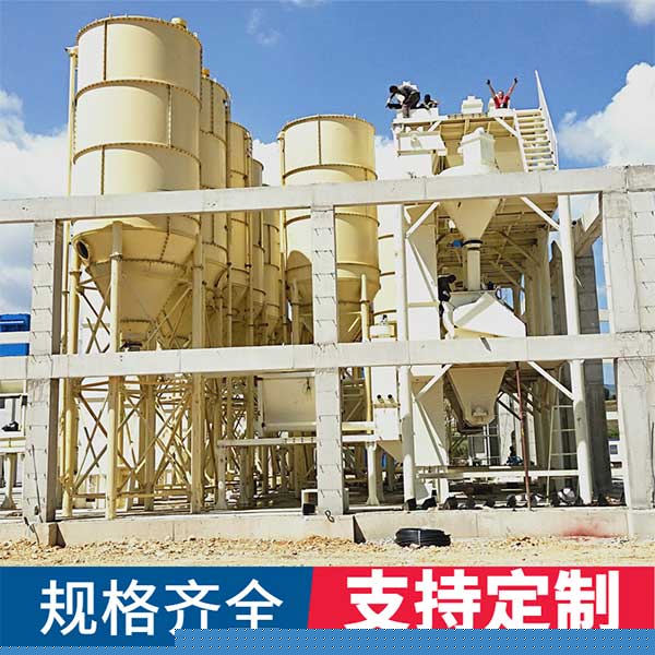 干混砂漿生產線設備組成，干混砂漿生產線有哪些設備