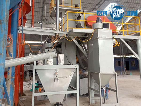 年產(chǎn)10萬噸干粉砂漿生產(chǎn)線的組成，年產(chǎn)10萬噸干粉砂漿生產(chǎn)線有什么優(yōu)勢？