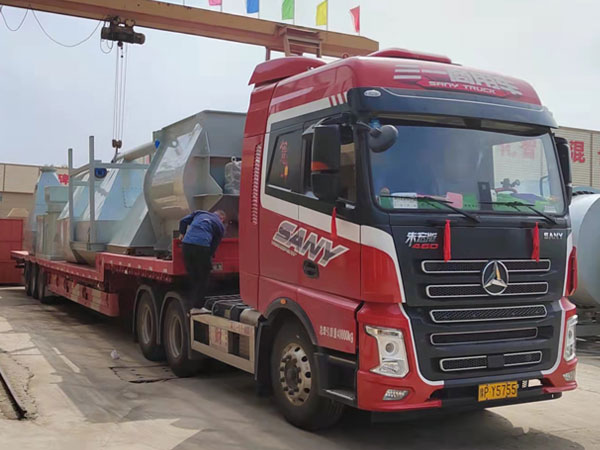 繼續(xù)發(fā)貨！干粉砂漿設(shè)備繼續(xù)發(fā)往南京鱷魚集團(tuán)