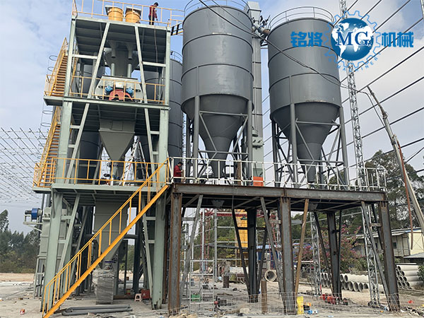 干粉砂漿攪拌站和混凝土攪拌站一樣嗎？可不可以通用？