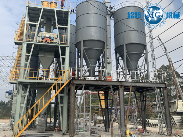 干粉砂漿設(shè)備如何正確投放物料，順序不能亂