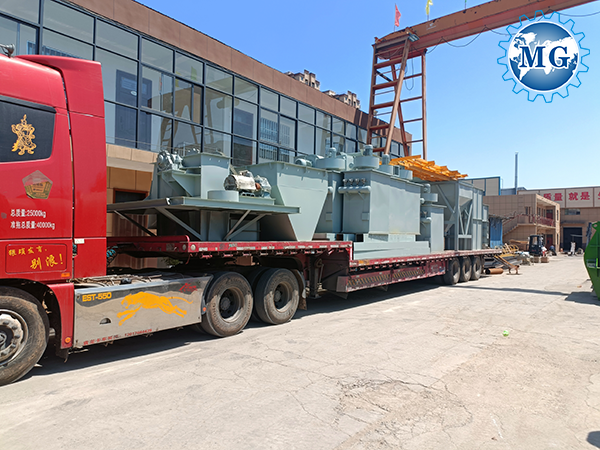 西安干粉砂漿設(shè)備裝車現(xiàn)場(chǎng)！