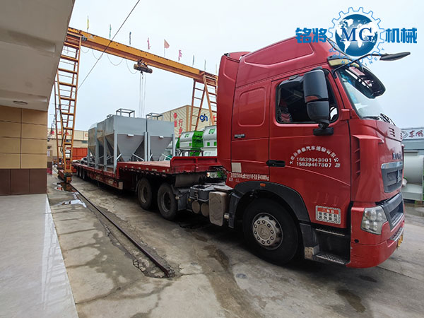 江西鷹潭干粉砂漿設(shè)備發(fā)貨！