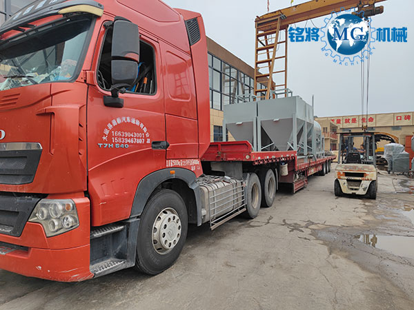 江西鷹潭干粉砂漿設備發(fā)貨！