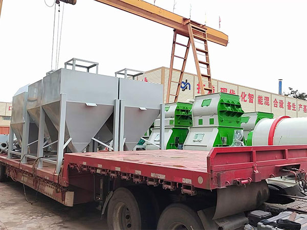 江西鷹潭干粉砂漿設備發(fā)貨！