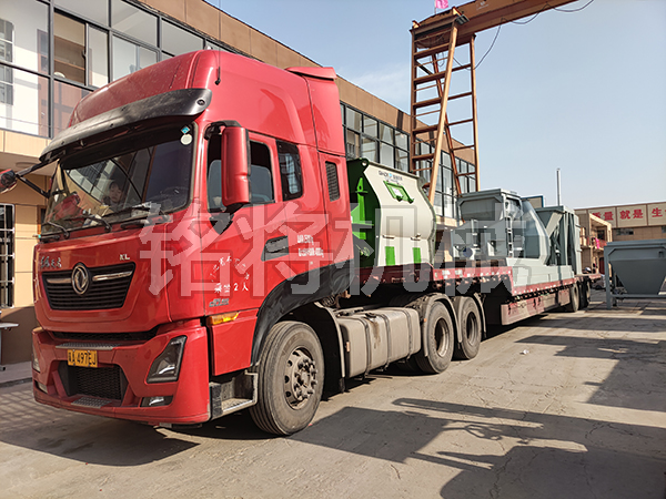 四立方主機(jī)，時(shí)產(chǎn)15噸生產(chǎn)線，發(fā)往江蘇連云港